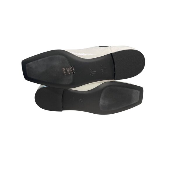 Giuseppe Zanotti Pigalle Ankle Boots Leather White NWT Size 37.5 US 7.5 - Picture 7 of 11